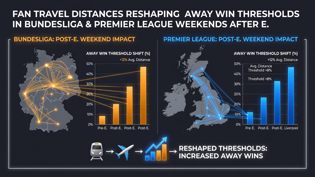 Analyse von Auswärtsstatistiken in der Bundesliga und Premier League