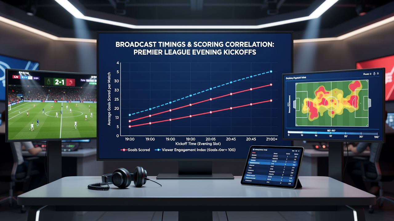 Grafik zu Torentwicklungen in späteren Premier-League-Anstoßzeiten mit Live-Wettoptionen